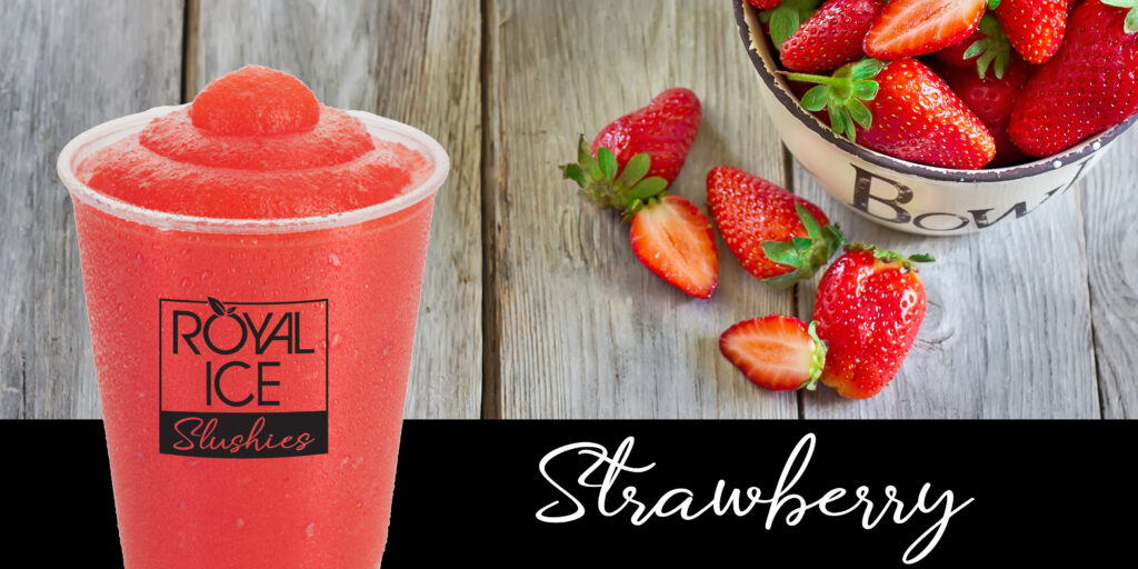 Strawberry Royal Ice Slushie
