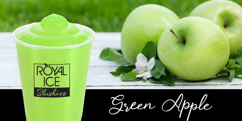 Sour Green Apple Royal Ice Slushie