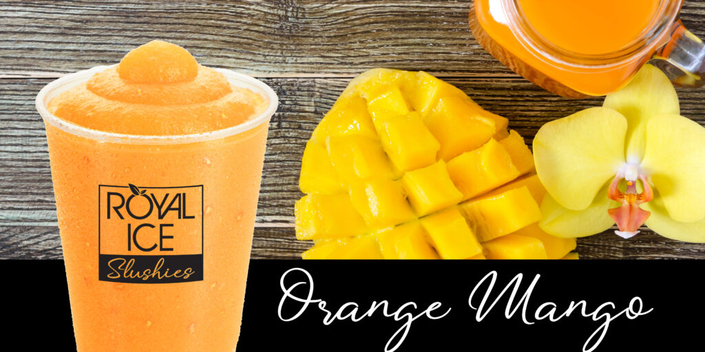 Orange Mango Royal Ice Slushie