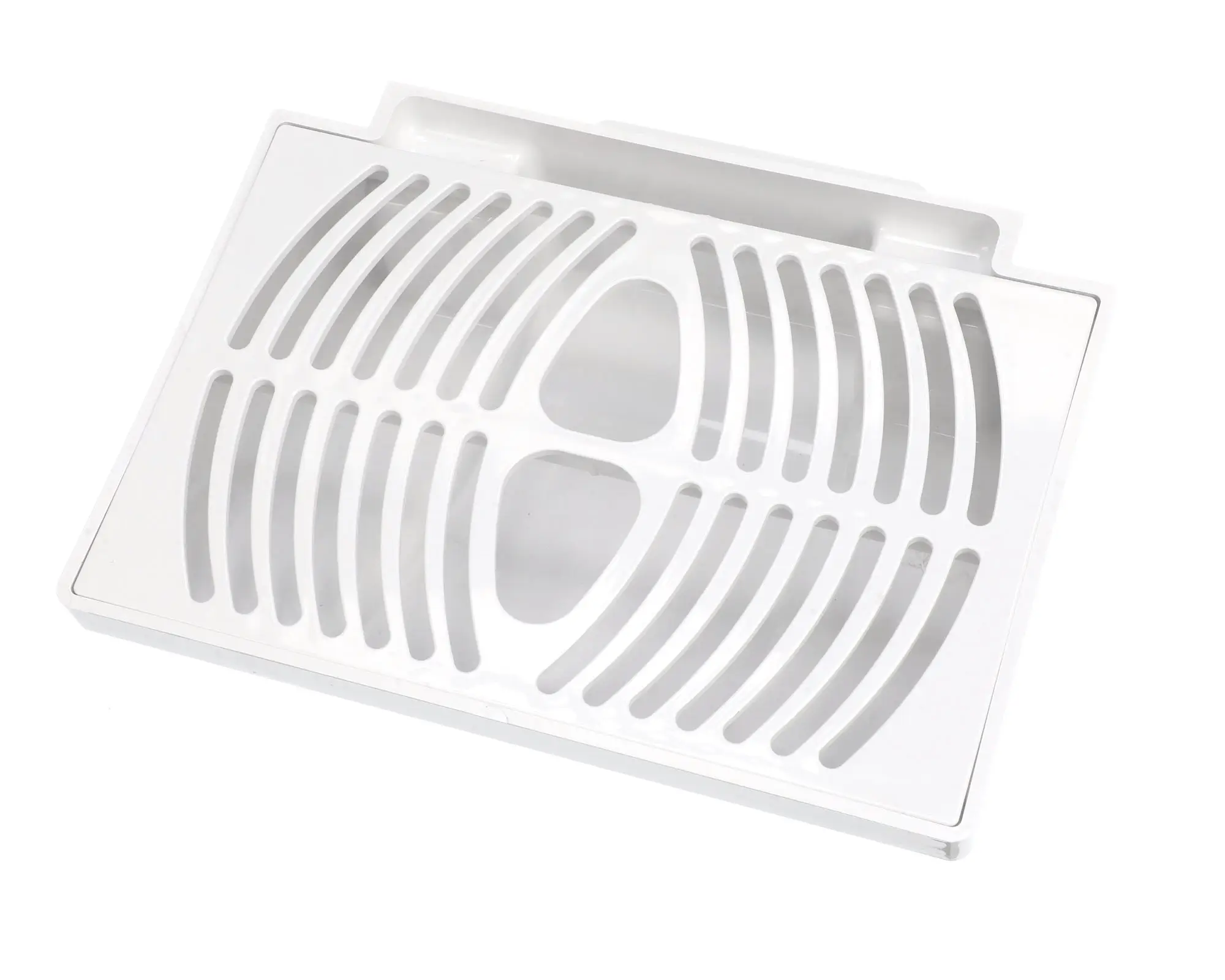 SPM 02.IP0019.001 WHITE DRIP TRAY AND GRATE - IPRO3