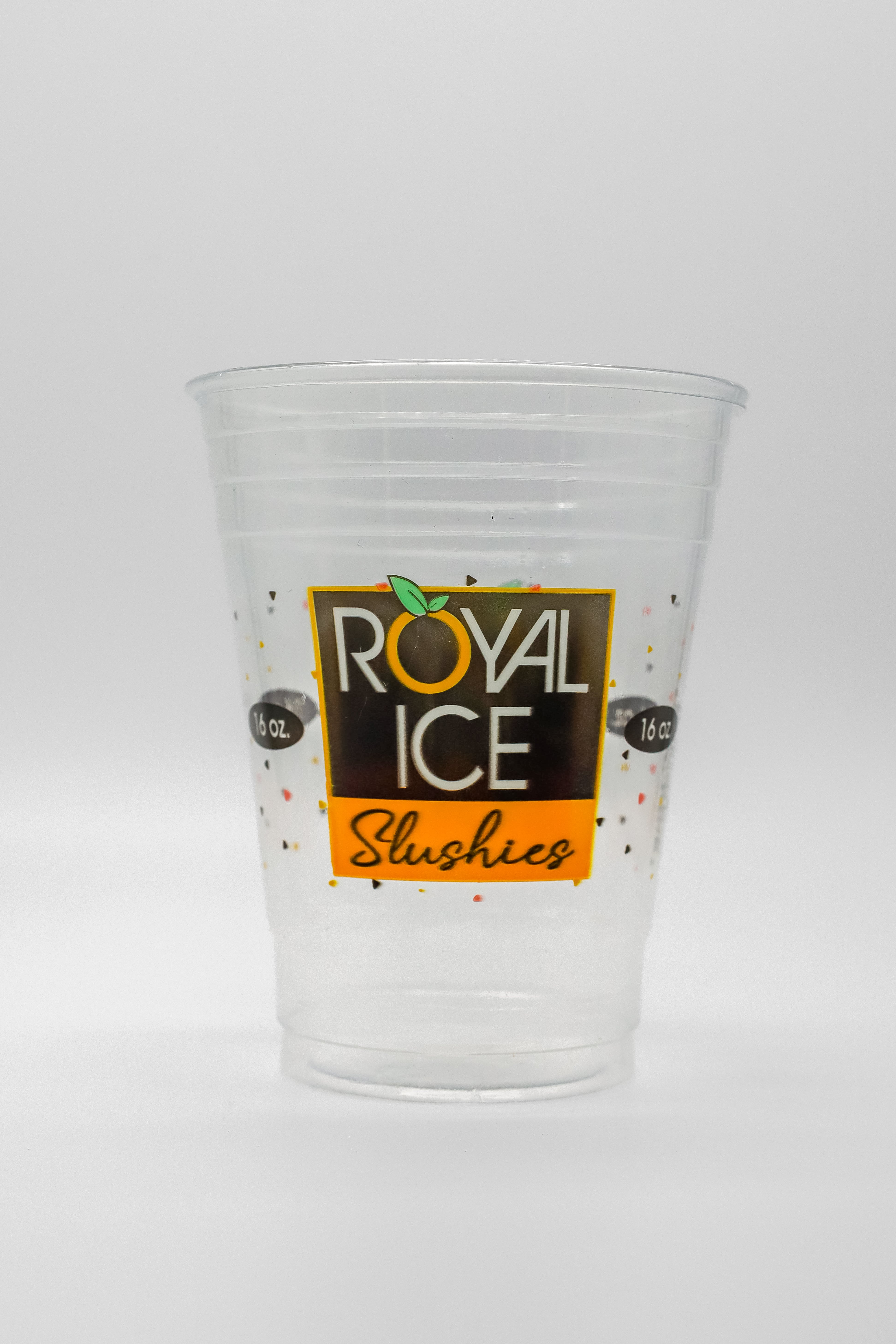 Royal Ice - 16 oz Clear Cups (500 cups/lids)