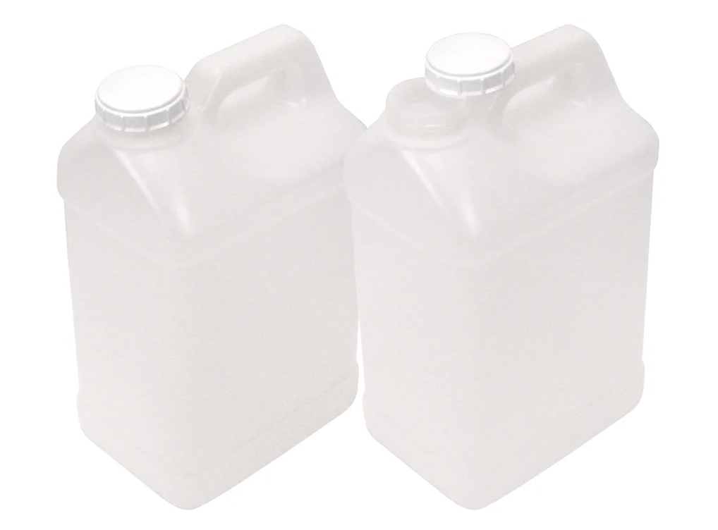 F-Style Mixing Jug, 2.5 gallon, White - 2 pack
