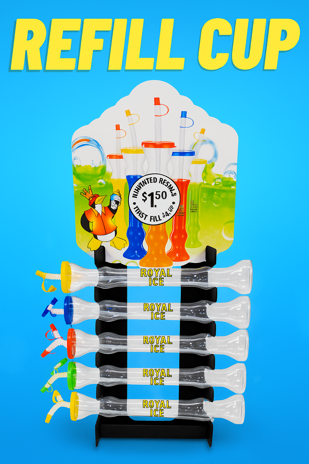 Yard Cup Kit - Royal Ice